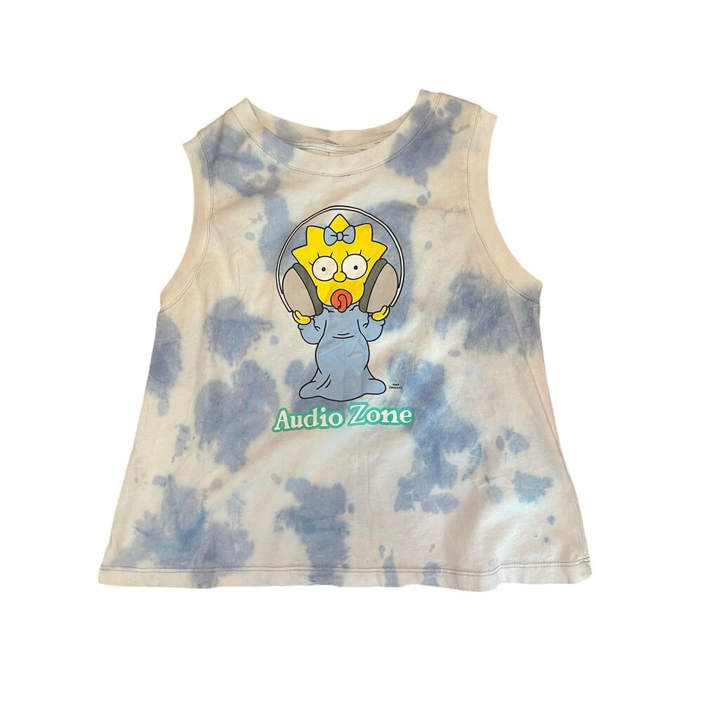 11/12Y Zara x Simpsons Maggie Tank